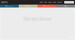 Desktop Screenshot of cerno.com.au